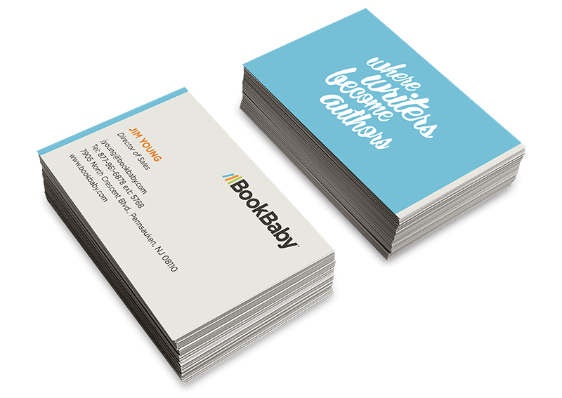 BookBaby business cards