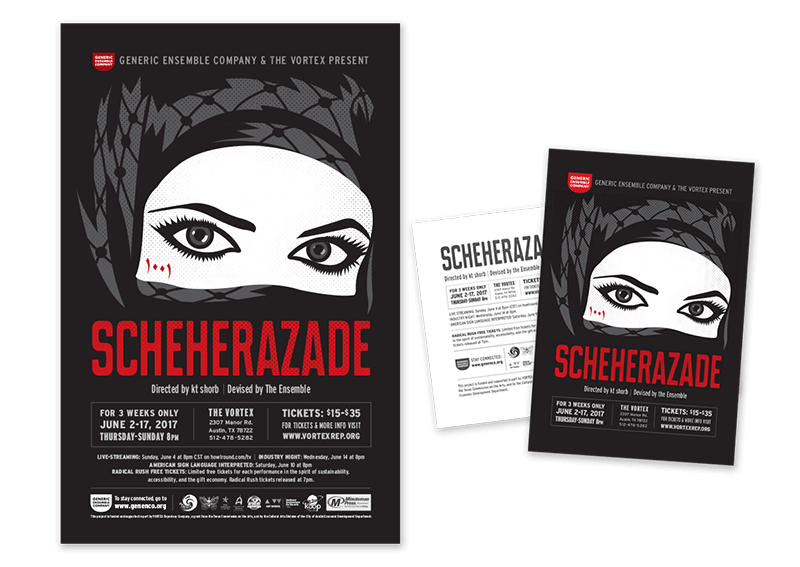 Scheherazade theater show promo